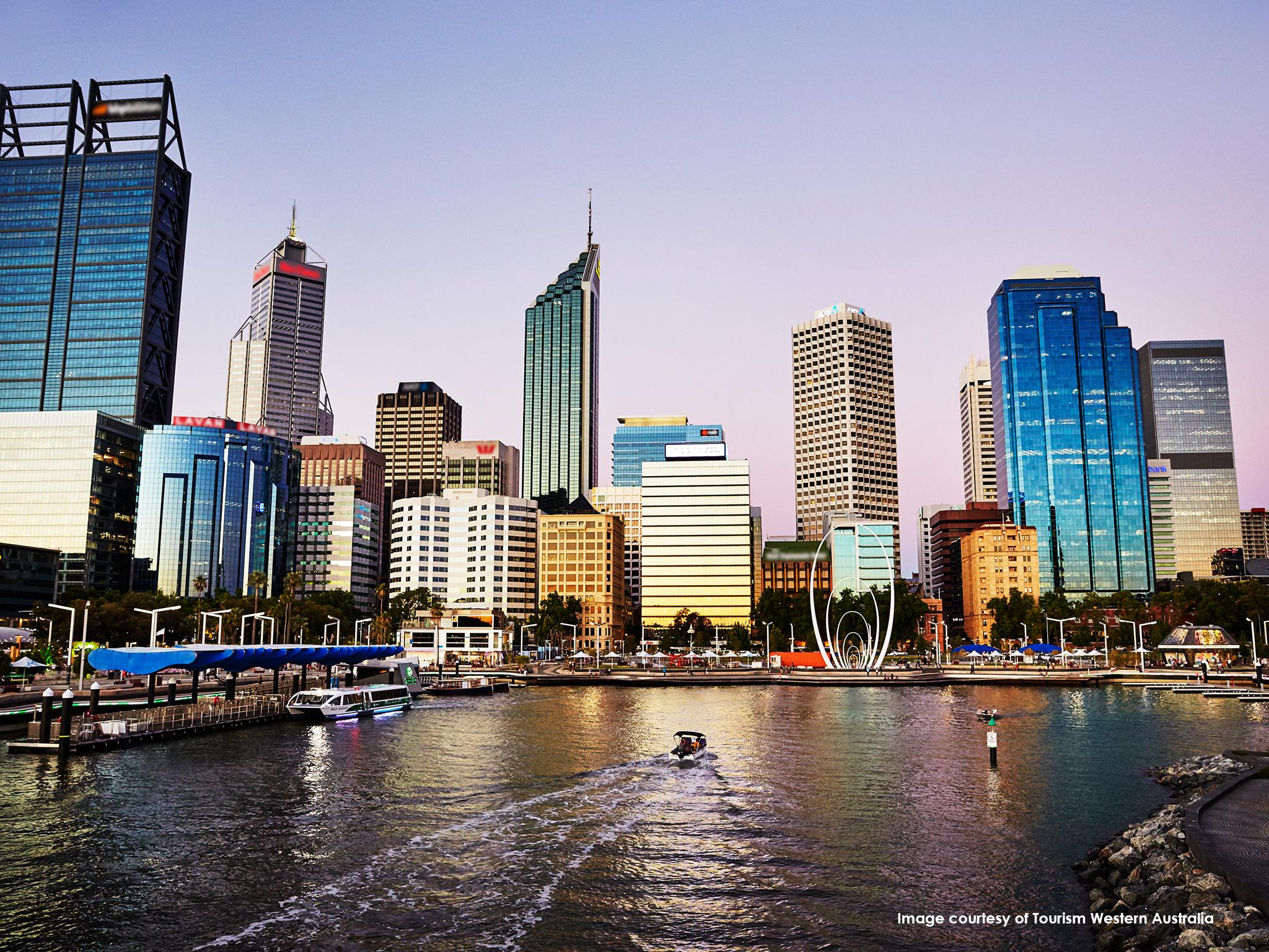 Citadines St Georges Terrace Aparthotel Perth Exterior foto