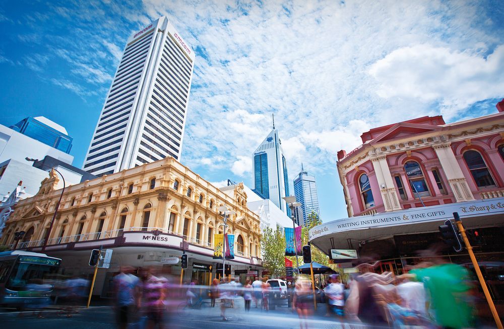 Citadines St Georges Terrace Aparthotel Perth Exterior foto